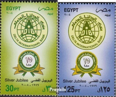 Produktbild von Briefmarken Ägypten 2004 Mi 2155-2156 (kompl.Ausg.) postfrisch Deltabank