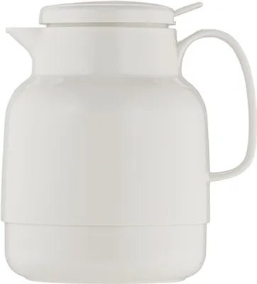 Produktbild von Helios Isolierkanne Mondo Push 1,3 l weiß mit Drucktaste