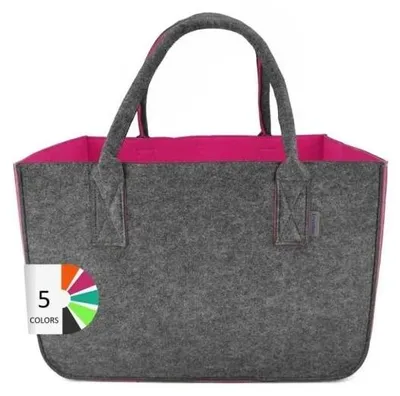 Zdjęcie produktu dla Torba Filcowa Leviatan 1102 Różowa