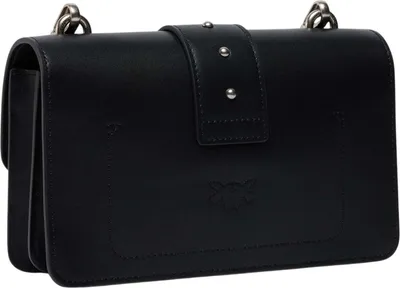 Immagine prodotto di PINKO borsa a tracolla borsa a tracolla Love One Mini ST. CL. Nero - Old Silver