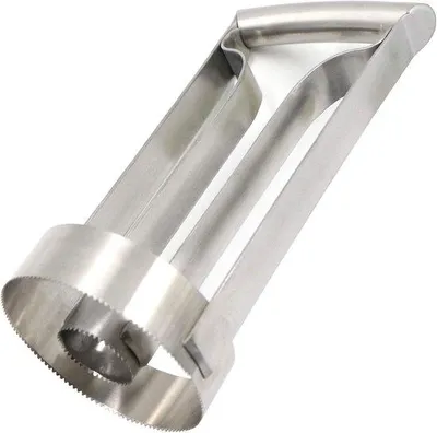 Immagine prodotto di Tagliaprugne in acciaio inossidabile DigiRigi®: di alta qualità, rimuove il torsolo e taglia rapidamente a fette perfette, impugnatura ergonomica, adatto sia per destrorsi che per mancini, lavabile in lavastoviglie