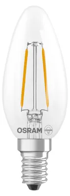 Image de Ampoule Led Flamme E14 Effet Flamme Chaleureux, économie D'énergie - Ledvance  Gp