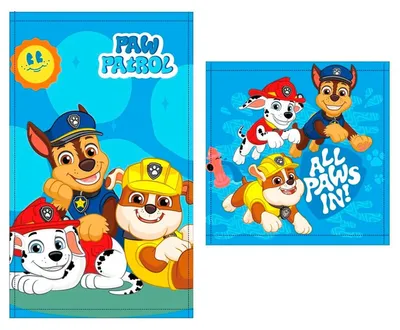 Produktbild von Paw Patrol Handtuchset – Bad- & Gästetuch