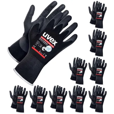 Immagine prodotto di guanti di sicurezza uvex uvex phynomic airLite A ESD 60038 10 paia, adatti al touchscreen, per lavori di precisione, traspiranti,  Germany Taglia:10