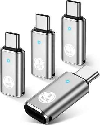 Produktbild von USB C Adapter 35W PD Schnellader Silber für iPhone