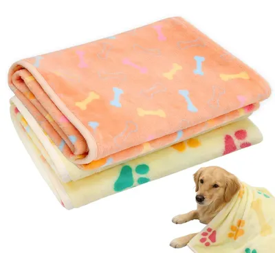Immagine prodotto di IEBTAWN (60 x 40 cm) Set da 2 coperte per animali domestici, morbide e calde