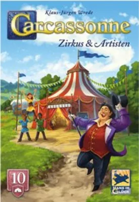 Obrázek produktu pro Hans im Glück Carcassonne 10. rozšíření Cirkus a umělci HIGD0140
