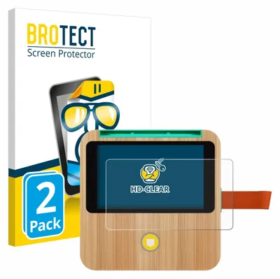 Produktbild von 2x Für tigerbox Touch Plus Schutzfolie BROTECT Displayschutz Display Schutz Folie Klar Transparent