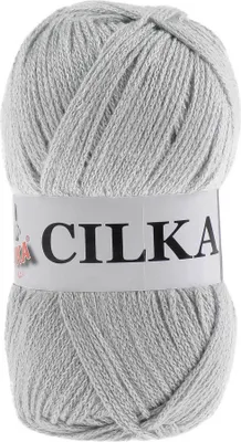 Produktbild von 100g Strickgarn CILKA by VLNIKA Klassikgarn Strickwolle Häkelgarn Sommergarn