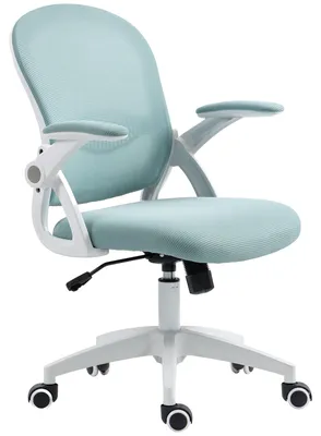 Produktbild von Ergonomischer Bš¹rostuhl mit Netzrš¹ckenlehne und verstellbarer H?he, 65,5 x 61,5 x 88šC97,5 cm, Blau
