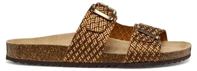 Produktbild von GEOX BRIONIA, Sandaletten in Braun kombiniert für Damen, Größe 42