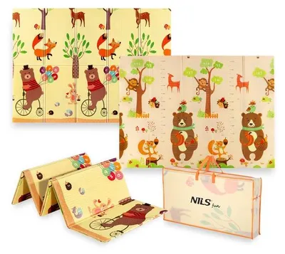 Obrázek produktu pro Md05 Dětská Skládací Materiál Les 190X150Cm Nils Fun