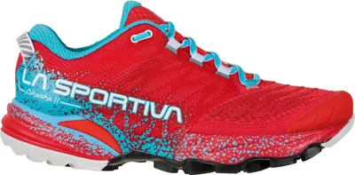 Obrázek produktu pro Běžecké boty do terénu pro ženy La Sportiva Akasha II-Růžová/Tyrkysová-37 1/2