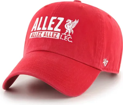 Zdjęcie produktu dla 47 Brand Relaxed Fit Cap - ALLEZ FC Liverpool rot