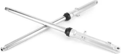Produktbild von 2 Stück 27-Zoll-Vordergabel-Ölstoßdämpfer aus Edelstahl, passend für Honda CG125 CT90 CT110 Trail
