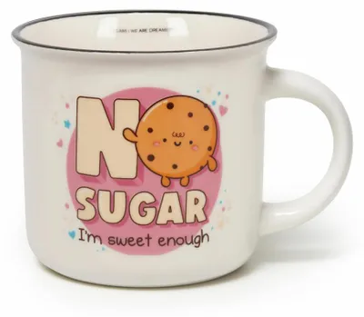 Immagine prodotto di Legami Cup-Puccino Mug No Sugar, Kaffeetasse, Tasse, Becher, New Bone China, 350 ml, CUP0067