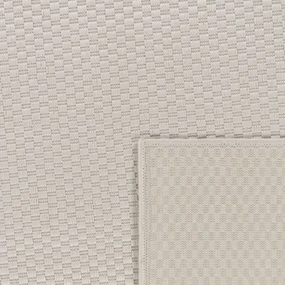 Produktbild von In- & Outdoor Teppich Flachgewebe einfarbig modern wetterfest für Terrasse Küche Grösse 140x200 cm