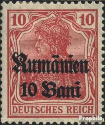 Produktbild von Briefmarken Dt. Militärverw. Rumänien 1918 Mi 9 gestempelt Germania