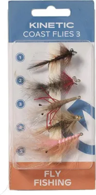 Obrázok produktu pre Kinetic Coast Flies 3 mušky