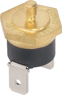 Imagen del producto de Termostato de cobre KSD301, controlador de termostato, interruptor de temperatura, interruptor de temperatura de disco bimetal, interruptor de control de temperatura, componentes eléctricos industriales
