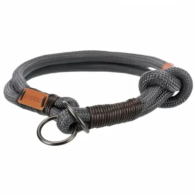 Immagine prodotto di BE NORDIC collare a strappo 50 cm/ø 13 mm grigio scuro/marrone