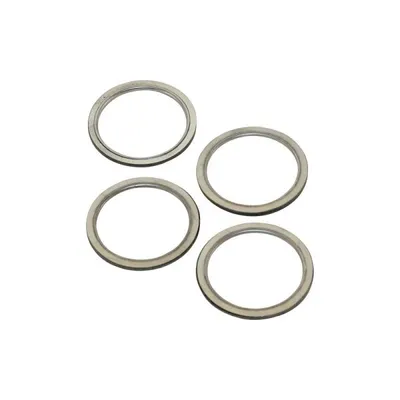 Productafbeelding van Uitlaatspruitstuk pakking set, 4 stuks, afmetingen 47,5 x 38 x 2,5 mm
