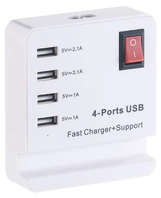 Image de Chargeur multi USB avec interrupteur