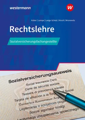 Produktbild von Rechtslehre für Sozialversicherungsfachangestellte. Schulbuch