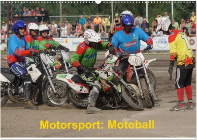 Produktbild von Motorsport: Motoball (Wandkalender 2026 DIN A2 quer), CALVENDO Monatskalender