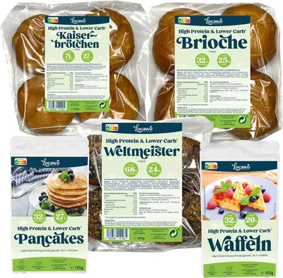 Produktbild von Locawo High Protein Low Carb Sunday Morning Brötchen Box