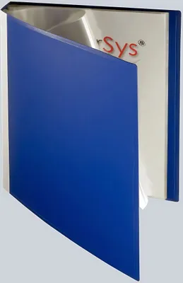 Produktbild von FSY Sichtbuch, 30 Hüllen, PP, blau, 1 Stück