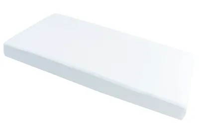 Zdjęcie produktu dla Prześcieradło z gumką do łóżeczka dziecięcego, 60 x 120 cm, bawełna, białe