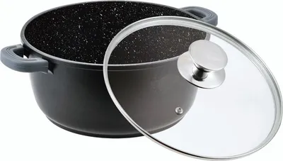Produktbild von Cheffinger TOPF 32 cm Aluguss schwarz