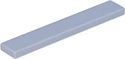 Produktbild von LEGO: 50x hellgraue Fliese 1x6