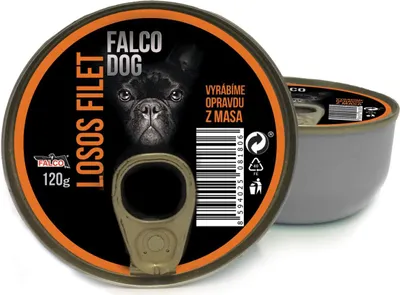 Obrázek produktu pro FALCO DOG filet z lososa 120 g