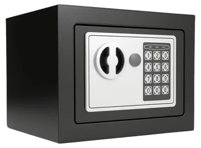 Image de Heimsafe - Coffre-fort de sécurité de 4,6 litres - Coffre avec serrure à combinaison - Pour le stockage de l'argent liquide et des bijoux