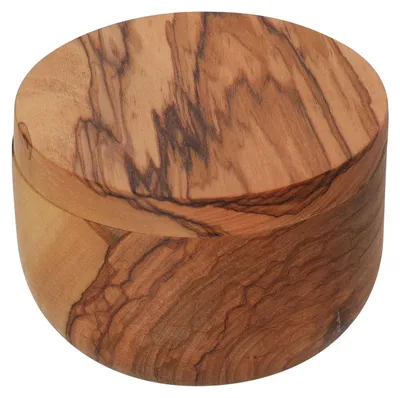 Produktbild von ZASSENHAUS Salz-/Gewürztopf, Olivenholz Ø 9,5 cm