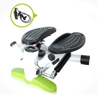 Productafbeelding van Mini Stepper - Oefenapparaat - Aerobe training - Hydraulisch aandrijfsysteem - 100 kg belasting - Groen