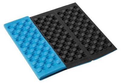 Image de Mini-tapis de sol pliable bleu, design compact et portable