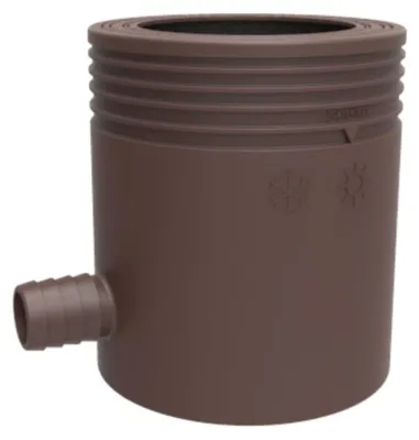 Produktbild von Regensammler mit FilterÜberlaufstop und Schlauchanschluss DN 53-75 mm