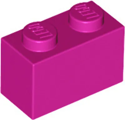 Produktbild von 1 Stück LEGO, Teil Nr. 3004 in Magenta (Magenta)