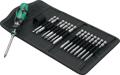 Immagine prodotto di Borsa pieghevole Wera Kraftform Kompakt 60 con punte lunghe 89 mm