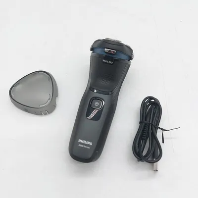 Produktbild von Philips Shaver 3000 Series S3145/00 Elektrischer Nass- und Trockenrasierer, Rotationstrasierer, Schwarz, PowerCut blade system, SH30, 2 Jahr(e), Akku