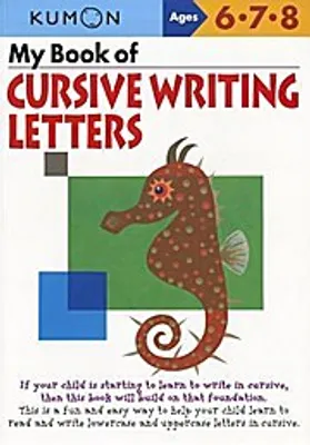 Zdjęcie produktu dla Kumon My Book of Cursive Writing Letters