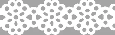 Produktbild von 5XHeyda 204880081 Pap.spitzeBlume14 ws