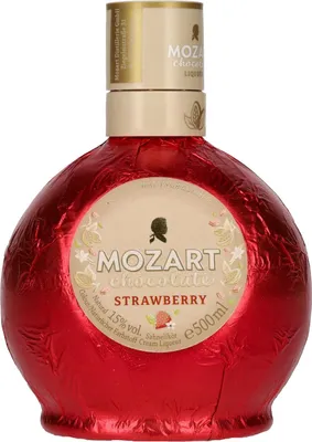 Produktbild von Mozart Chocolate Cream Liqueur Strawberry 0,5 Liter