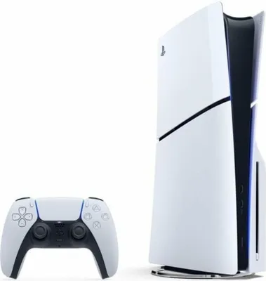 Produktbild von Sony Playstation 5 Slim Laufwerk Fortnite Cobalt Star Bundle