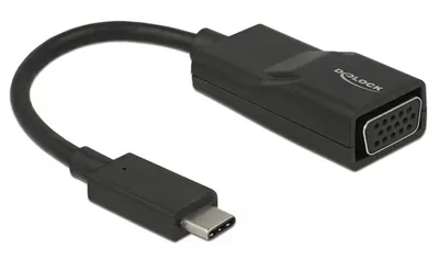 Productafbeelding van Videoconverter - Chrontel CH7212 - USB-C - VGA - Zwart - Stukverkoop
