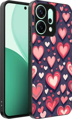 Produktbild von Geeignet für Oppo Reno 14 Telefon Fall mit Herz Impressum - TPU Backcover Fall mit Herz-Design - Smartphonica