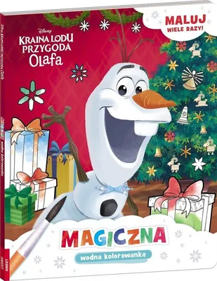 Zdjęcie produktu dla Disney Kraina Lodu Przygoda Olafa Magiczna wodna kolorowanka Ameet
